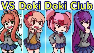 Friday Night Funkin' VS Monika + Doki Doki Takeover FULL WEEK (FNF Mod) (Doki Doki Literature Club)