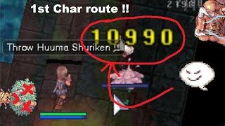 Ragnarok PreRenewal - Ninja Throw Huuma Shuriken / Kunai - First Char Guide - Farmer