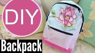 DIY Ombre Backpack for Back to School | by Michele Baratta