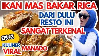 Pedasnya Bikin Nagih! Rekomendasi Kuliner Manado Mommy Angie: Ikan Mas Bakar Rica #kuliner