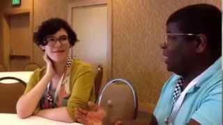 Geeking Out: Comic Con Interview w/Rebecca Sugar & Ian Jones-Quartey Steven Universe