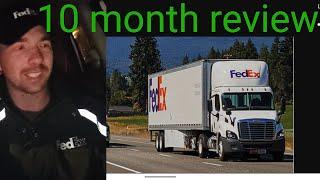 10 month review: FedEx ground CDL team driving