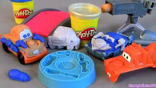 Play Doh Cars 2 Mater's Undercover Mission Playset Review Buildable Toys Disney Pixar playdough toys