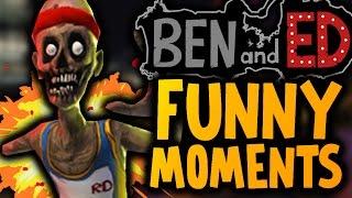 ZOMBIE DECAPITATION?! Ben and Ed - Funny Moments!