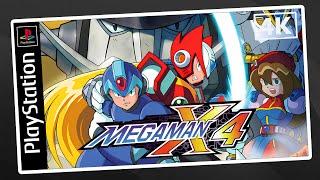 [PS1 Longplay] Mega Man X4 | 100% Completion | No Damage | Full Game Walkthrough | 4K