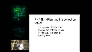 The Intelligence Cycle(Phase 1- PLANNING THE COLLECTION EFFORT)