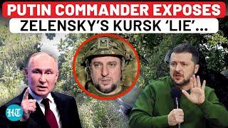 Kursk Incursion: Putin’s Commander Fact-Checks Zelensky’s ‘Making Advances’ Claim | Ukraine War