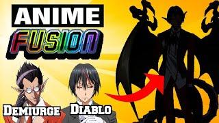 Anime Fusions: Demiurge and Diablo (Overlord, Tensei shitara Slime Datta Ken)