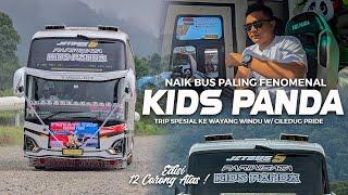 [ JADI PERTAMA DAN TERAKHIR BARENG TJ KIDS PANDA ? ] INI BUS FENOMENAL HEBOHNYA ! Trip TJ Kids Panda