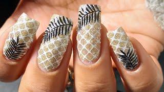 Vintage Leaf Nails || Beautybigbang Review ||