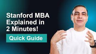 Get Stanford MBA in 2 Minutes | Jatin Bhandari | Pythagurus