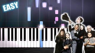 THE ADDAMS FAMILY - EASY Piano Tutorial by PlutaX