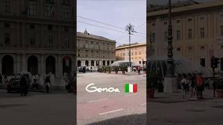 Genoa, Italy  Piazza De Ferrari  #genova #genoa #italy #travel