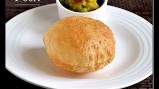 Poori Recipe-How to make Puffy & Soft Poori/Puri