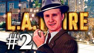 L.A. Noire #2►Прохождение БЕЗ КОММЕНТАРИЕВ►XBOX ONE X