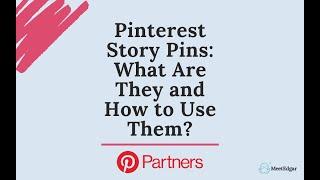 Pinterest Story Pins?!?!