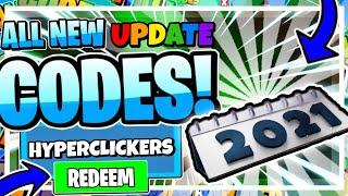 *2021* ALL NEW UPDATE OP CODES! | Roblox Hyper Clickers