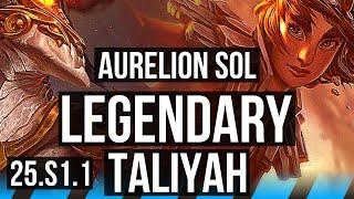 AURELION SOL vs TALIYAH (MID) | Legendary | NA Grandmaster | 25.S1.1