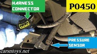 How to Test and Replace EVAP Pressure Sensor P0450