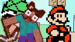 Minecraft Steve VS Super Mario Bros. 3 | Mario Animation