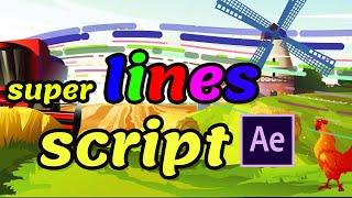 شرح سكربت سوبر لاينز | super lines script tutorial