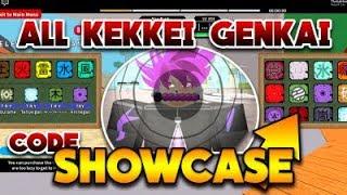 [CODE] ALL KEKKEI GENKAI SHOWCASE! |WHICH KEKKEI GENKAI/KG IS THE STRONGEST?!|ROBLOX NRPG- Beyond