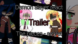 Trailer of "Demon slayer react" || my AU || DS KNY || GC || hashiras of DS ||