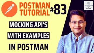 Postman Tutorial #83 - Mocking APIs with examples in Postman