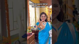 Laxminivasam Serial Thulasi Marriage #ytshorts #shortvideo #marriage #wedding #telugu #reels #shoot
