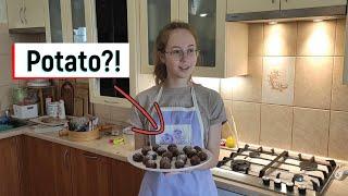 Cooking the easiest pastry -  the pastry "Kartoshka"