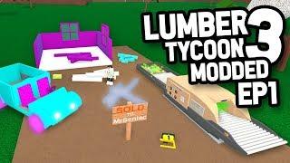 BRAND NEW START - Lumber Tycoon 3 Modded #1