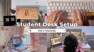 Student Desk Setup | HP M24fw  | Why have a second monitor