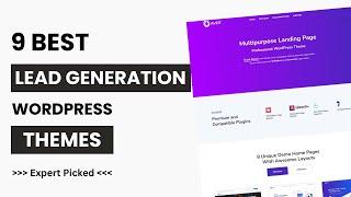 9 Best WordPress Themes for Lead Generation 2024 | Content Marketing WordPress Themes