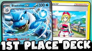 This 1st Place Blastoise Deck is SO FUN to Play!