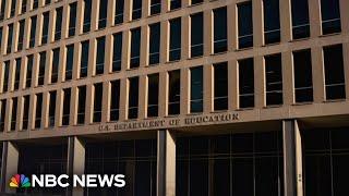 Department of Education cuts half its workforce