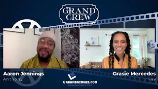 The UB Interview: Aaron Jennings + Grasie Mercedes Talk 'Grand Crew' Season 2