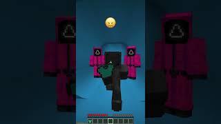 Helping to Evade Squid Game vs Choice Emoji Reaction #meme #shorts #minecraft