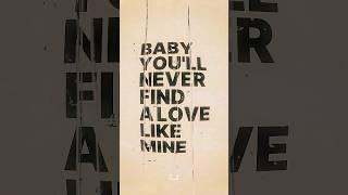 Baby you‘ll never find a love like mine @StelaCole #lyrics #lovelikemine #cloudkid