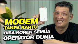 @484 cukup 1 MODEM bisa konek SEMUA JARINGAN DI DUNIA & TANPA KARTU | HKM G009 Worldwide Wifi