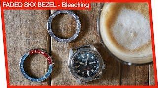 How to fade a Bezel Insert using bleach - SKX Mod