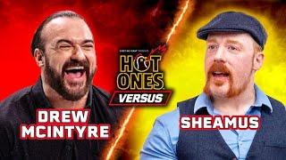 WWE Superstars Drew McIntyre vs. Sheamus | Hot Ones Versus