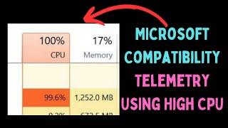 How to Fix Microsoft Compatibility Telemetry Using High CPU on Windows 11