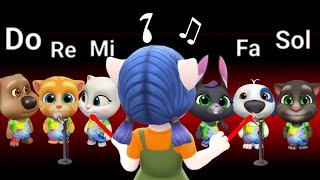 My Talking Tom Friends - SQUID GAME - DO RE MI FA SOL