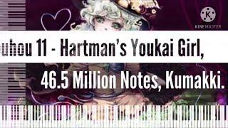 [Black Midi] Touhou 11 - Hartman’s Youkai Girl, 46.4 Million Notes, Kumakki.