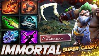 Pudge Immortal Super Carry - Dota 2 Pro Gameplay [Watch & Learn]