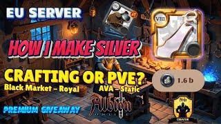 Silver Rush in Albion Online 2024 PVE and Crafting Strategies EXPOSED!