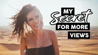HOW TO MAKE A TRAVEL VIDEO that gets MORE VIEWS on YouTube- MY SECRET!