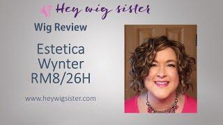 Estetica Wynter in the color RM8/26H - WIG REVIEW- super cut, short, angled, curly, messy style