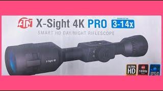 ПНВ ATN X-Sight 4K Pro краткий обзор прицела.