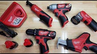 Milwaukee M12 - 5 Tool Combo Kit